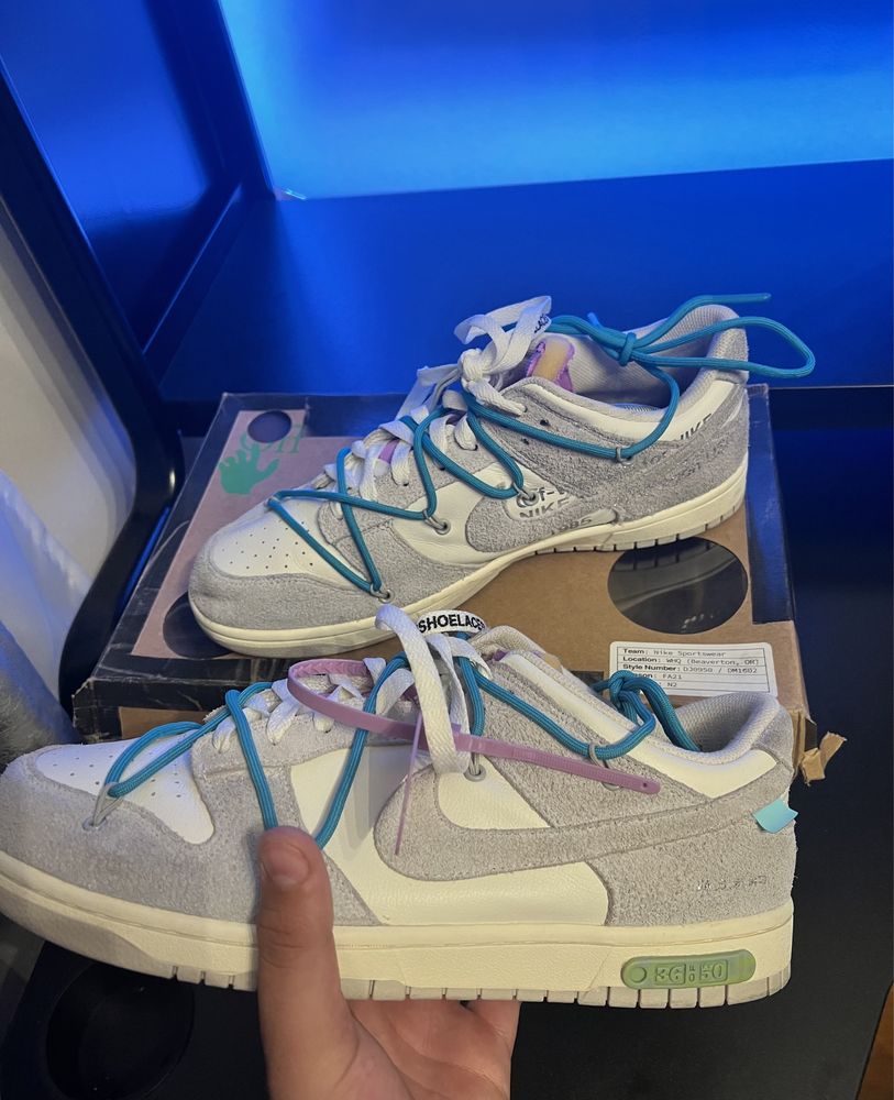 Off white dunks lot 36/50