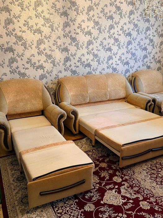 Продам диван и кресло