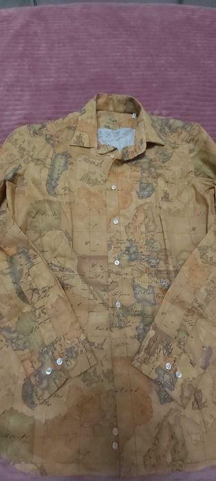 Camasa cu maneca lunga  Alviero Martini /  Imprimeu Geografic