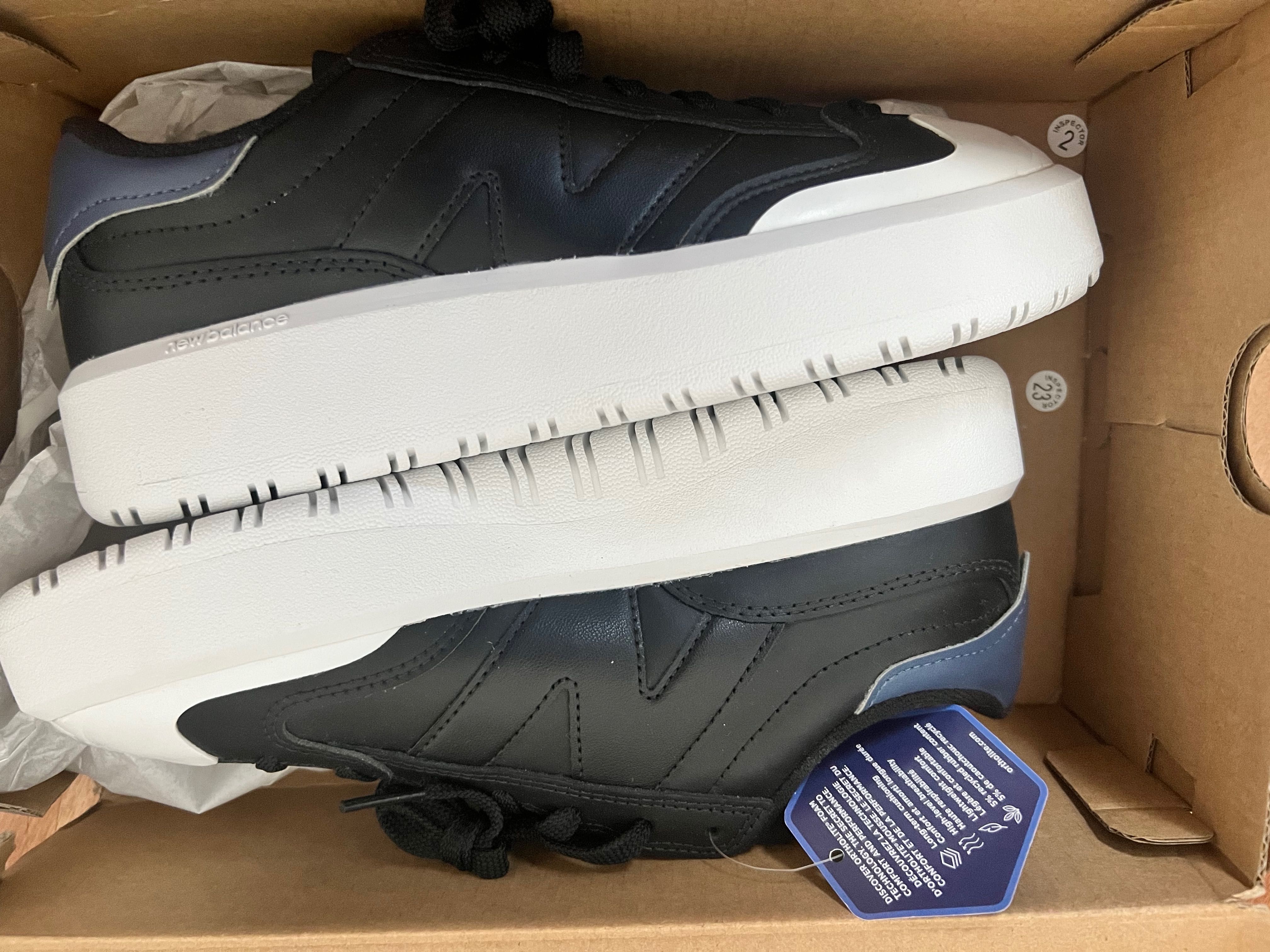 Adidasi new balance , negri , noi , in cutie , nepurtati , 39.1/2