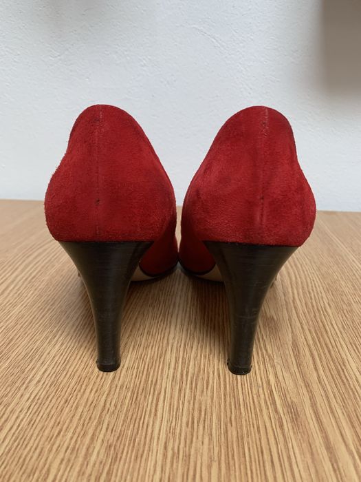 Pantofi dama, piele naturala intoarsa