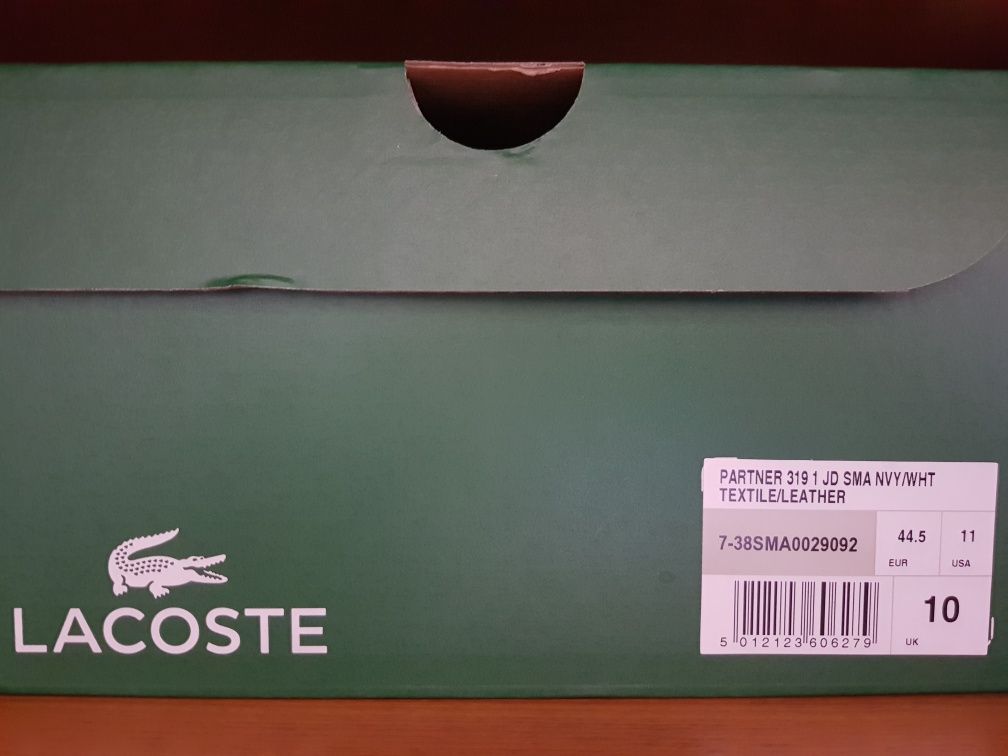 Pantofi/adidasi lacoste originali mar. 44 1/2