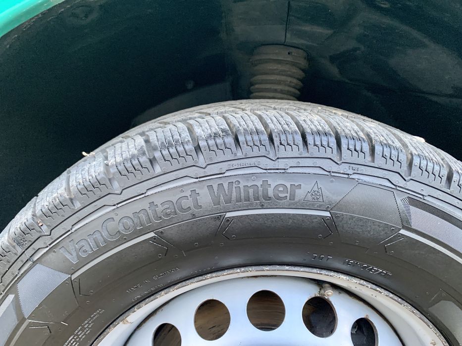 НОВИ ЗИМНИ ГУМИ Continental DOT2624+Джанти 16 6x130-Sprinter,Crafter