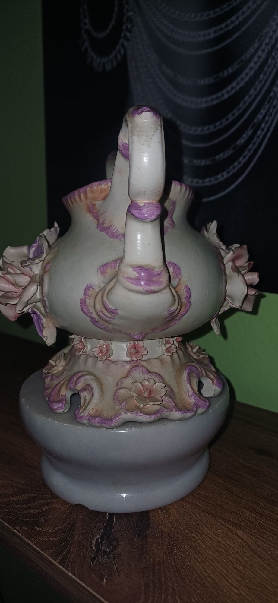 Антична порцеланова италианска каничка.B.ORITOLANI