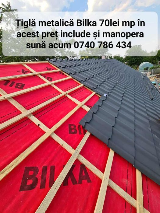 Montaj Reparații Acoperișuri hidroizolații