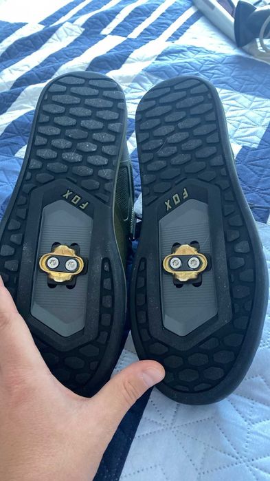 Чисто нови обувки за планинско колоездене FOX RACING. Размер 41