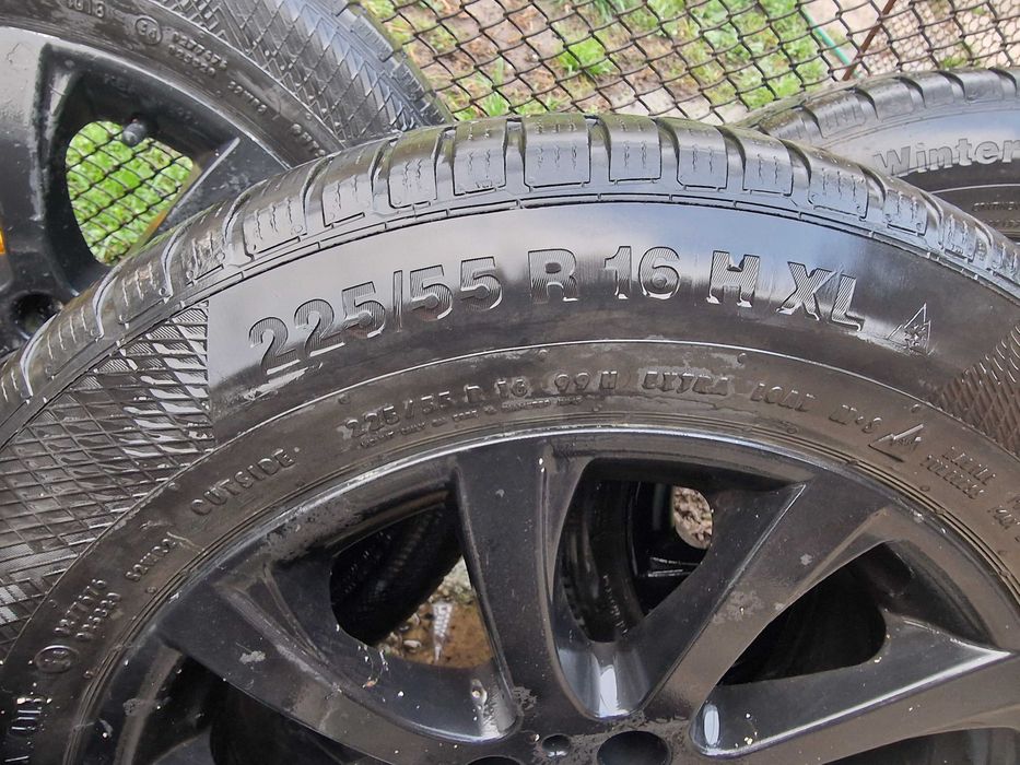 Vând Jante cu Anvelope 225/55/16 iarnă