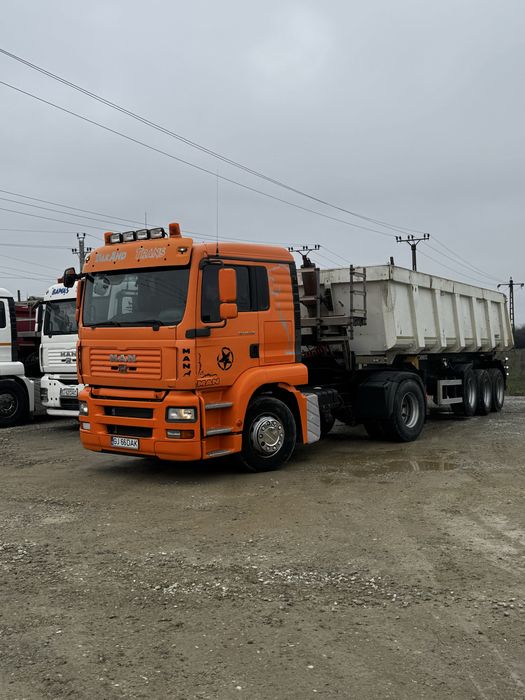 Ansamblu basculabil MAN TGA SCHMITZ