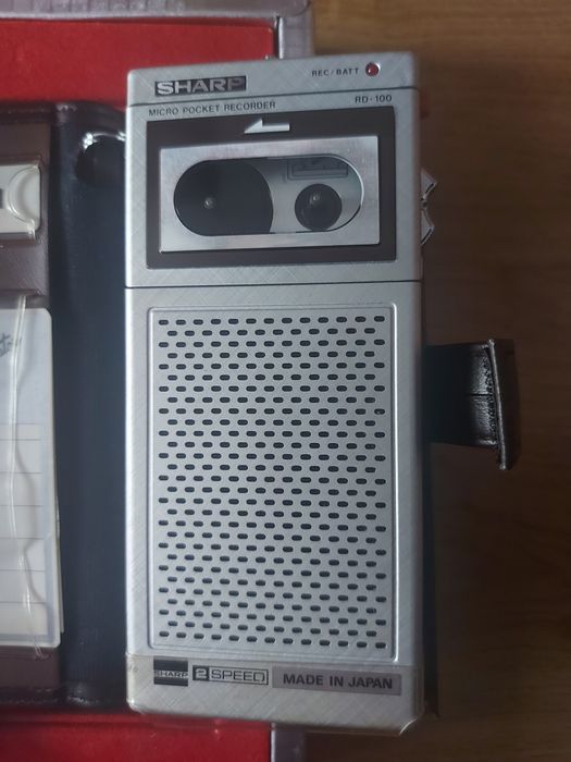 Recorder Micro Pocket SHARP vintage