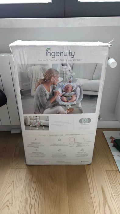 Детска люлка Ingenuity SimpleComfort Compact - люлка за бебета