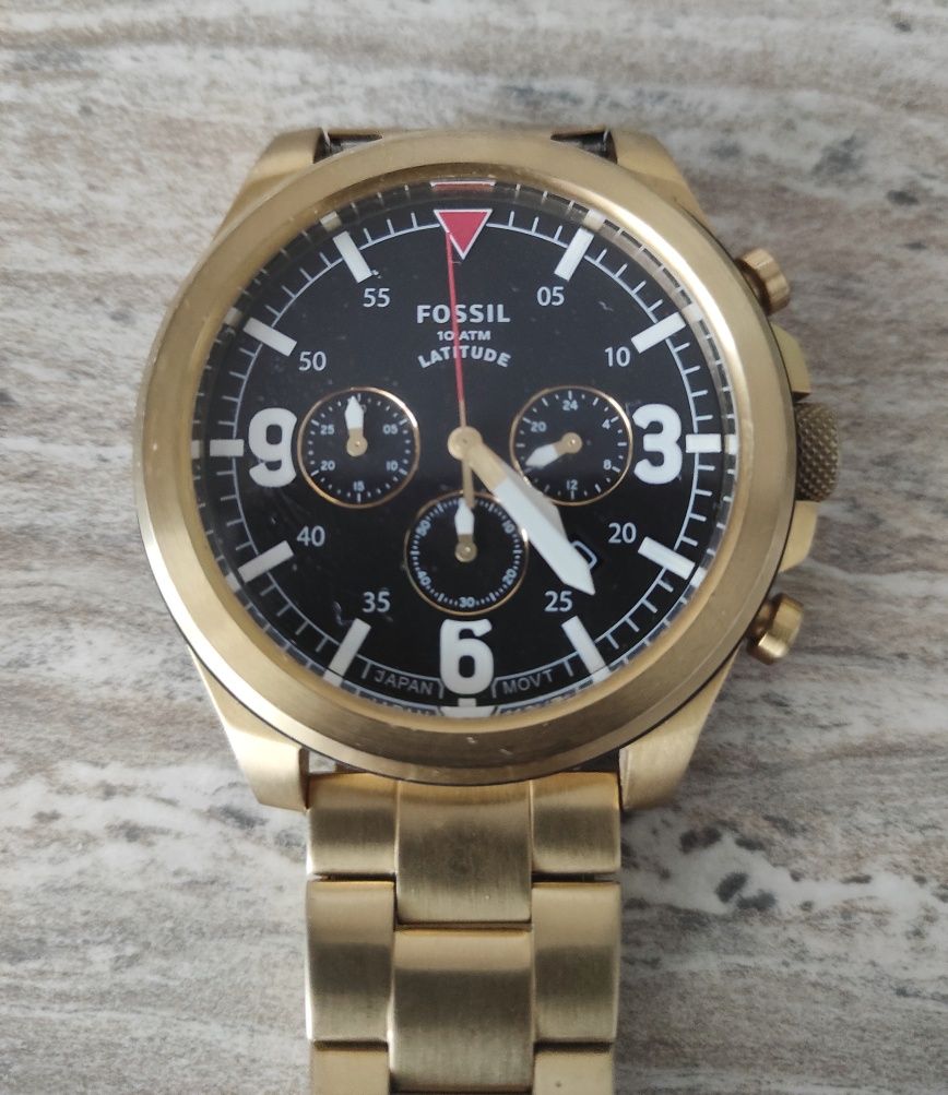 Мъжки оригинален часовник Fossil Latitude 50 мм