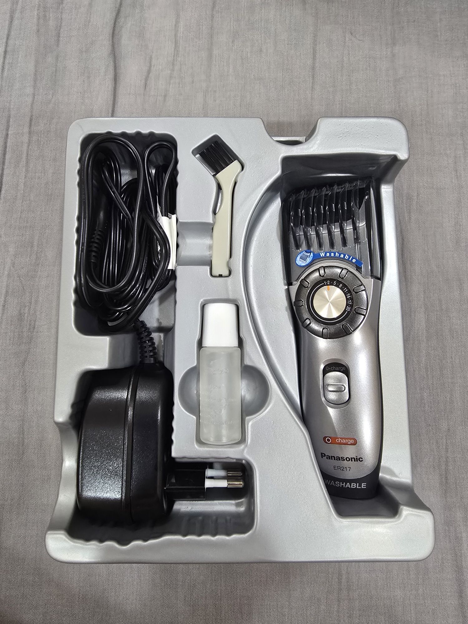 Триммер для стрижки бороды и усов  panasonic er 217 s