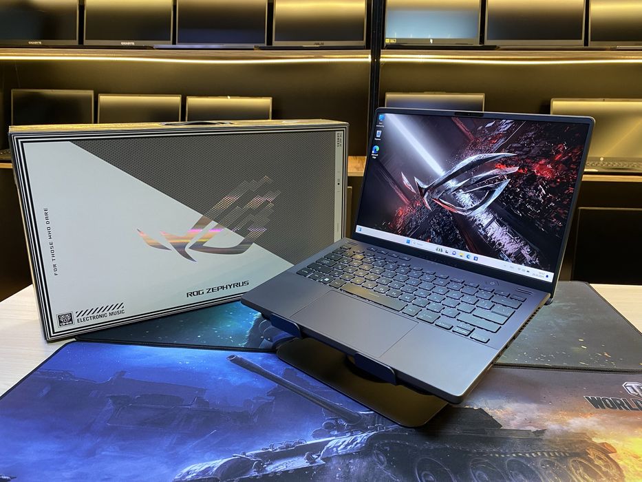 !!!МОЩНЫЙ!!! Игровой Ноутбук Asus ROG ZEPHYRUS G14 AMD Ryzen 7-6800HS