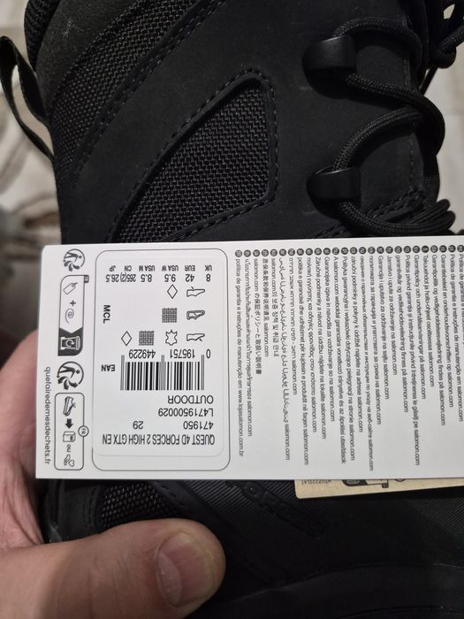 Bocanci tactici noi  mărimea 42 EU