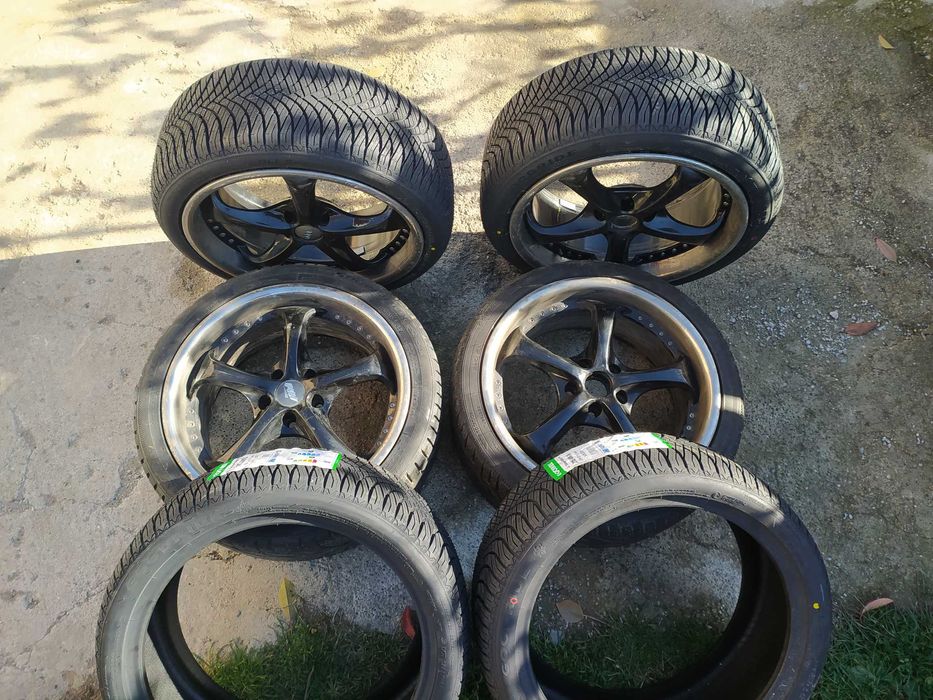 Jante cu anvelope pe 18