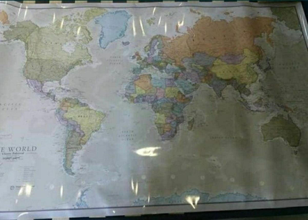 Harta mondiala clasica