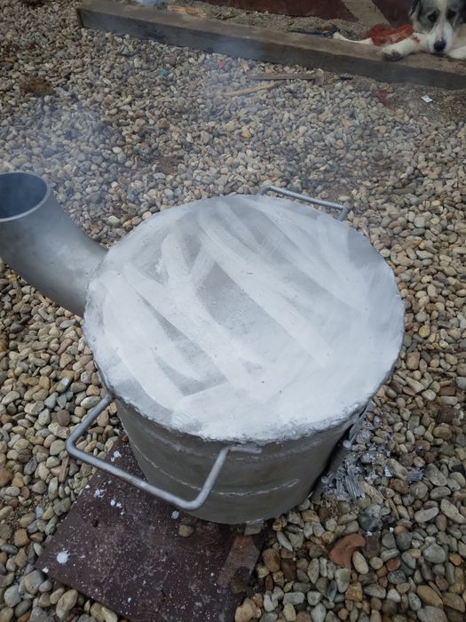 Sobe lemne și carbuni fier masiv