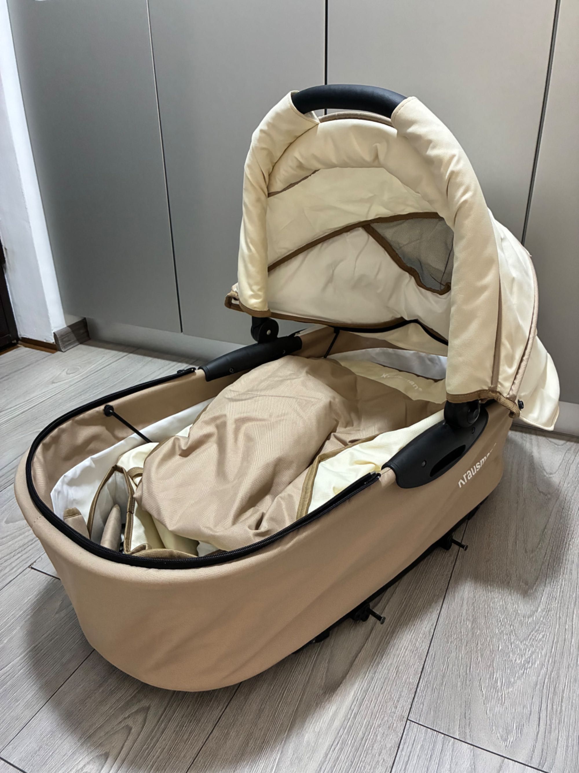 Vand Carucior 3 in 1 Kraus Clasic Beige - Krausman