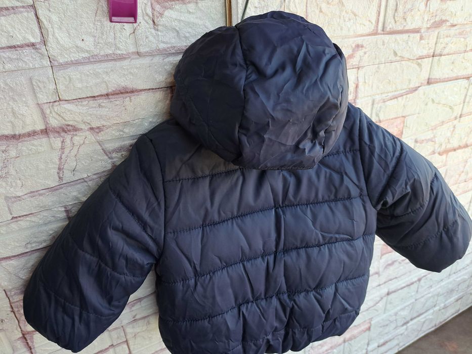 детско зимно яке,Benetton,за 6месеца за момче,Ново!