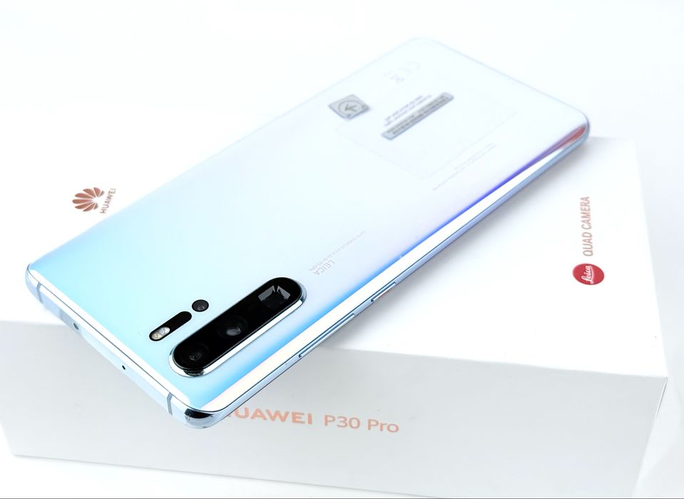 Huawei P30 Pro 128GB 6RAM Breathing Crystal Отличен! Гаранция!