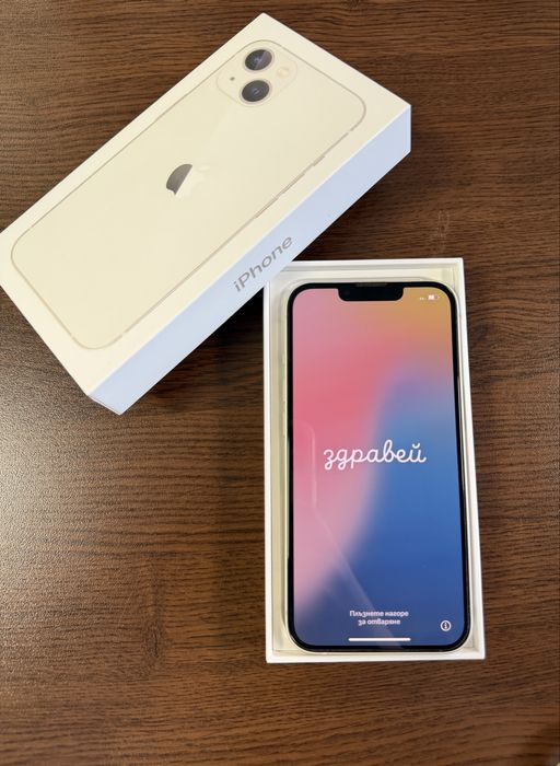 iPhone 13, 256 GB, бял