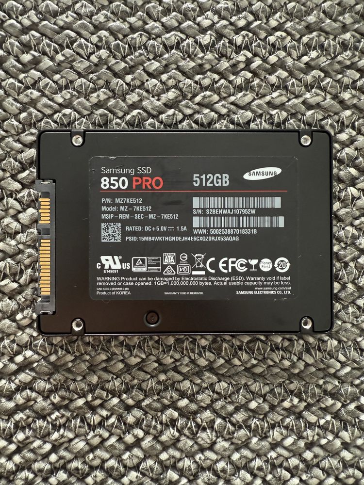 SSD Samsung 850 PRO SATA 512GB