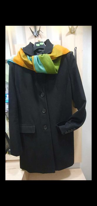 Дамско вълнено палто Л