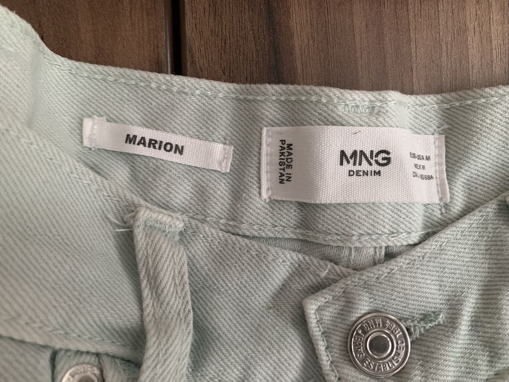 Дънкова миди пола MANGO