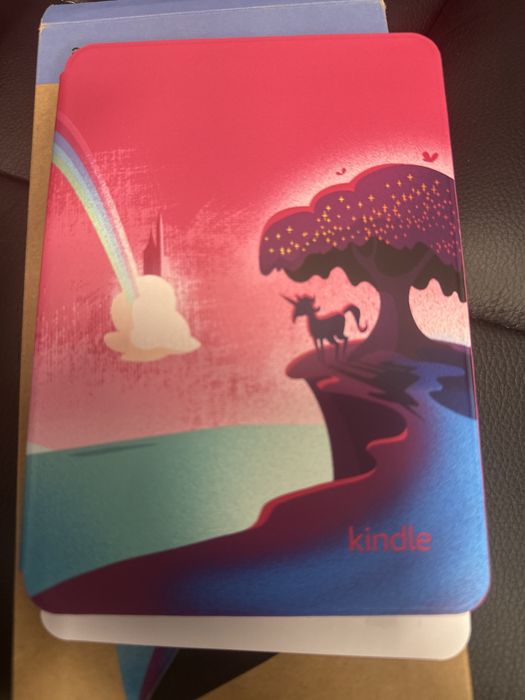 Amazon kindle kids gen 11 + husa originala roz noua
