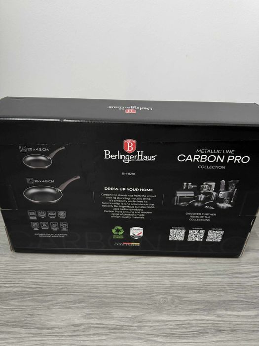 Set Tigai Berlinger Haus Carbon Pro noi
