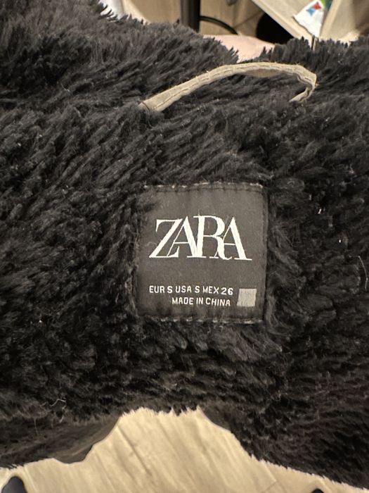 Geaca Zara purtata de cateva ori