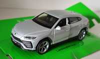 Macheta Lamborghini Urus 2018 silver - Welly 1/36