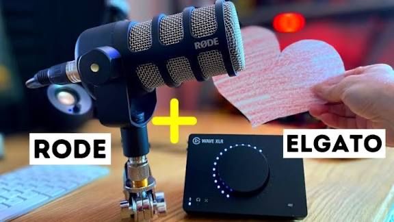 Стримерский набор: Elgato wave XLR + Rode PodMic