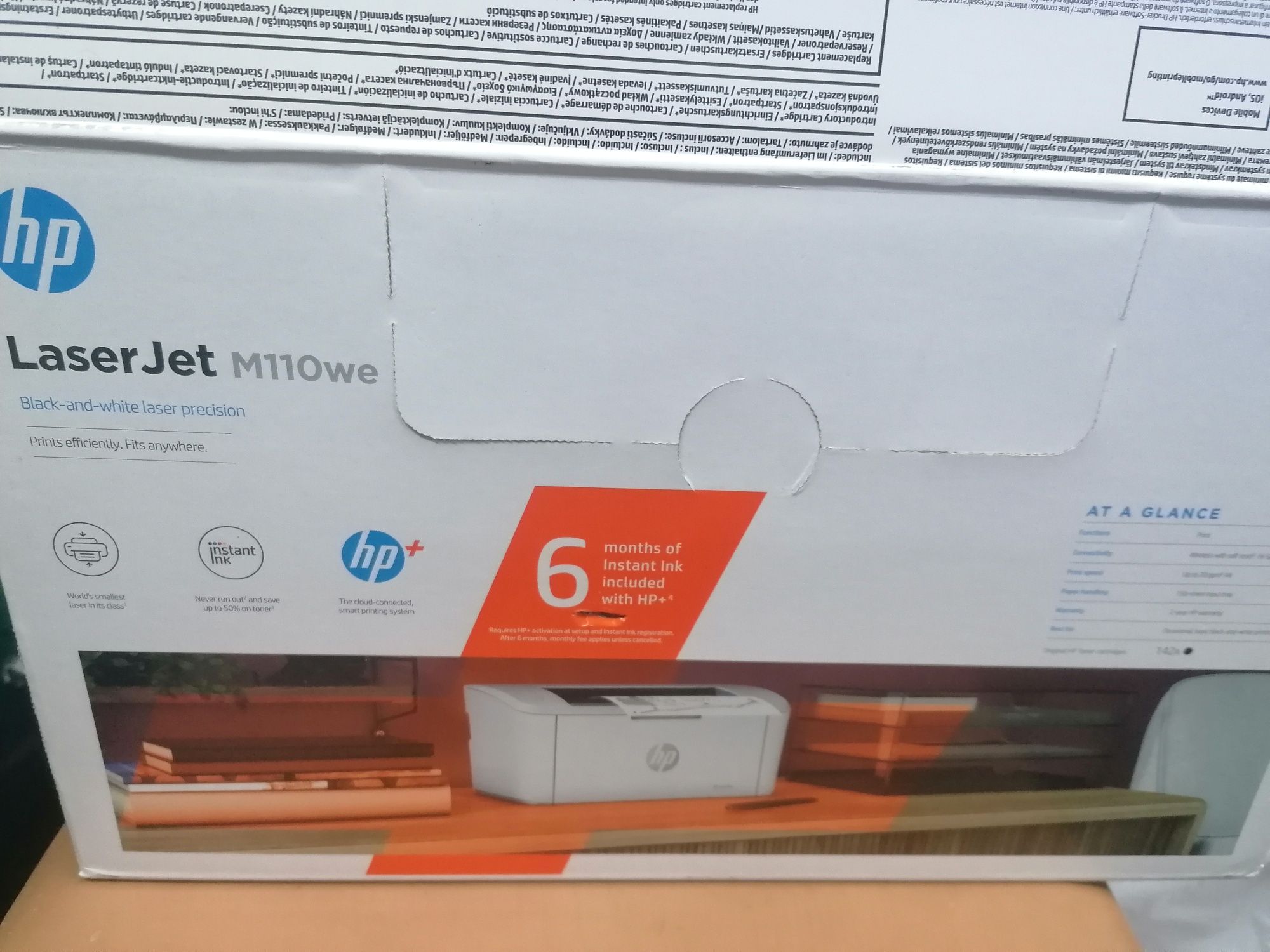 Hp M110we  laser  wifi