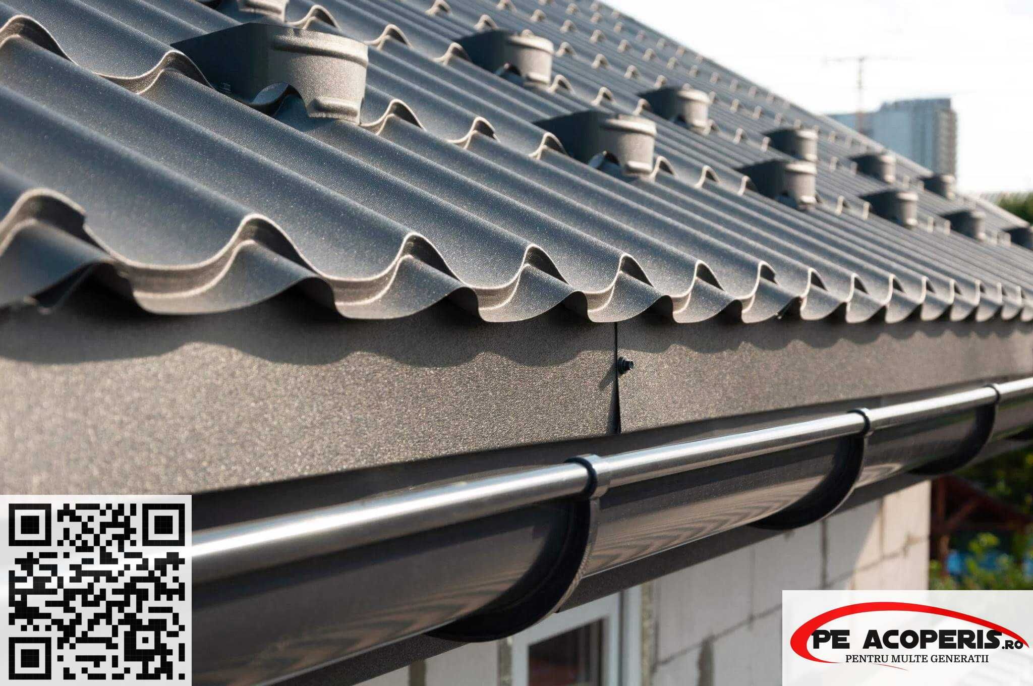 Tabla cutată acoperis Bilka 0.50 mm – Cel mai bun acum si in RATE fixe