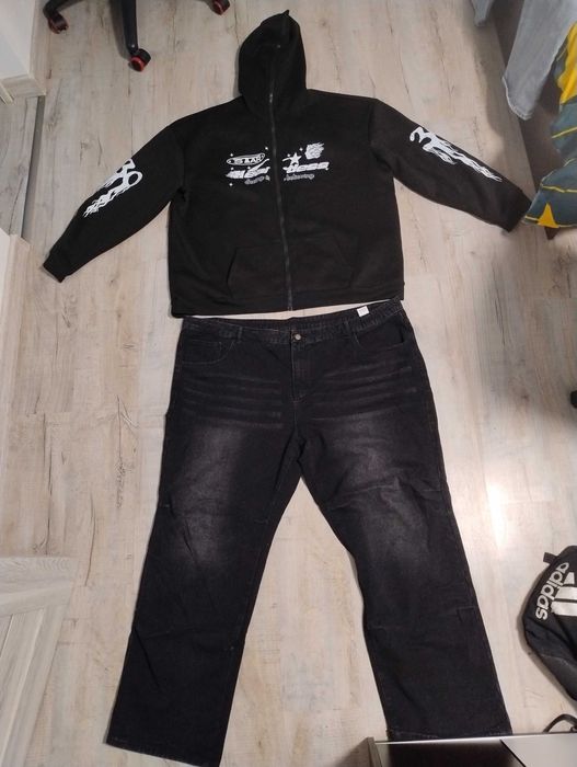 Blugi baggy+ hanorcac