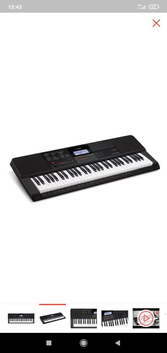 CASIO CT-X700C7 Black
