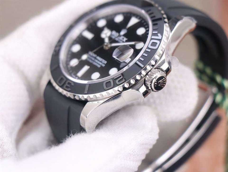 Rolex Yacht-Master 42mm сребристо черно