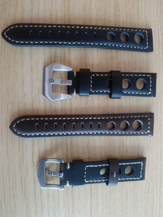 Кожена кайшка за часовник 20мм и 22мм