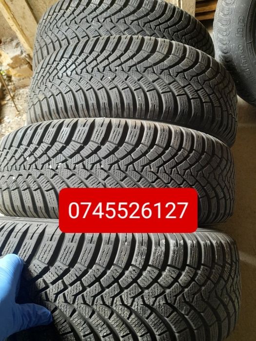 Set 4 Anvelope 205-55-16 M+S ca NOI Good Year Dot 4622 cu Jante 5x112