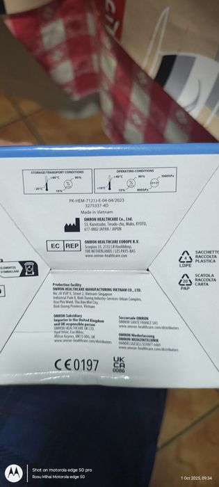 Aparat Tensiune Omron M2 basic