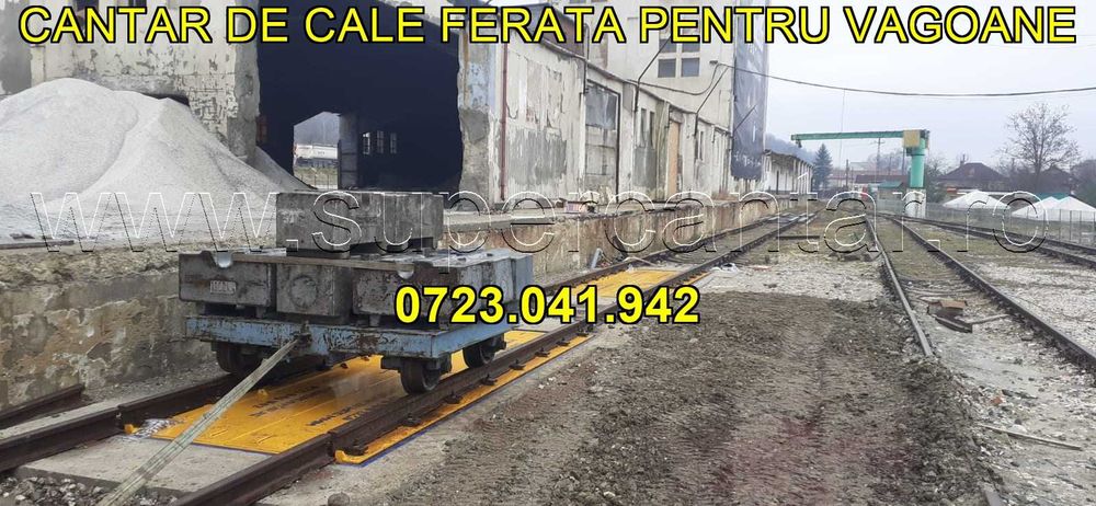 Cantar CF de cale ferata sau vagoane