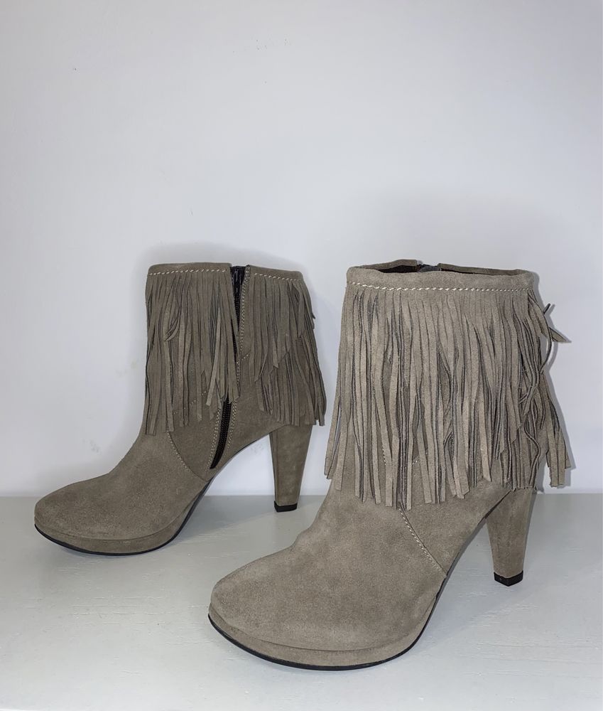 Botine piele - Coly