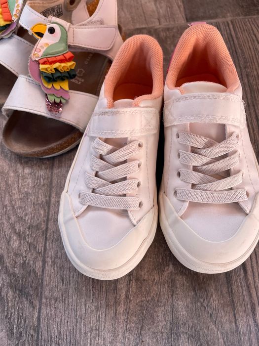 Обувки от НМ 26 номер сандали REZERVED естествена кожа