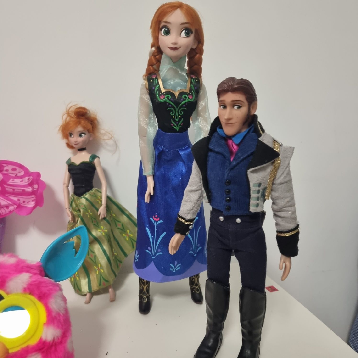 Frozen, Anna, Hans, Alba ca Zapada Mattel din 1966, Mia & Me Yuko,