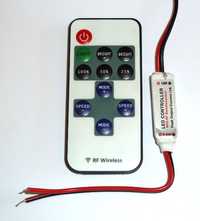 контроллер на однотонную светодиодную ленту или LED модули 5-24V