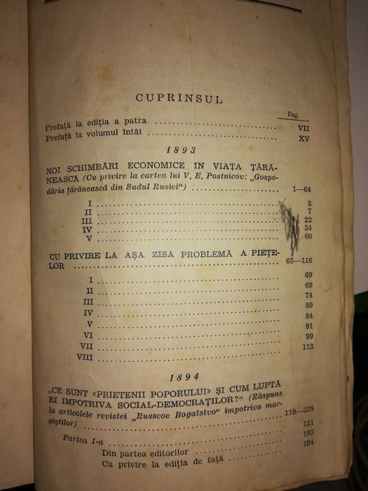 Carte LENIN veche 1950.