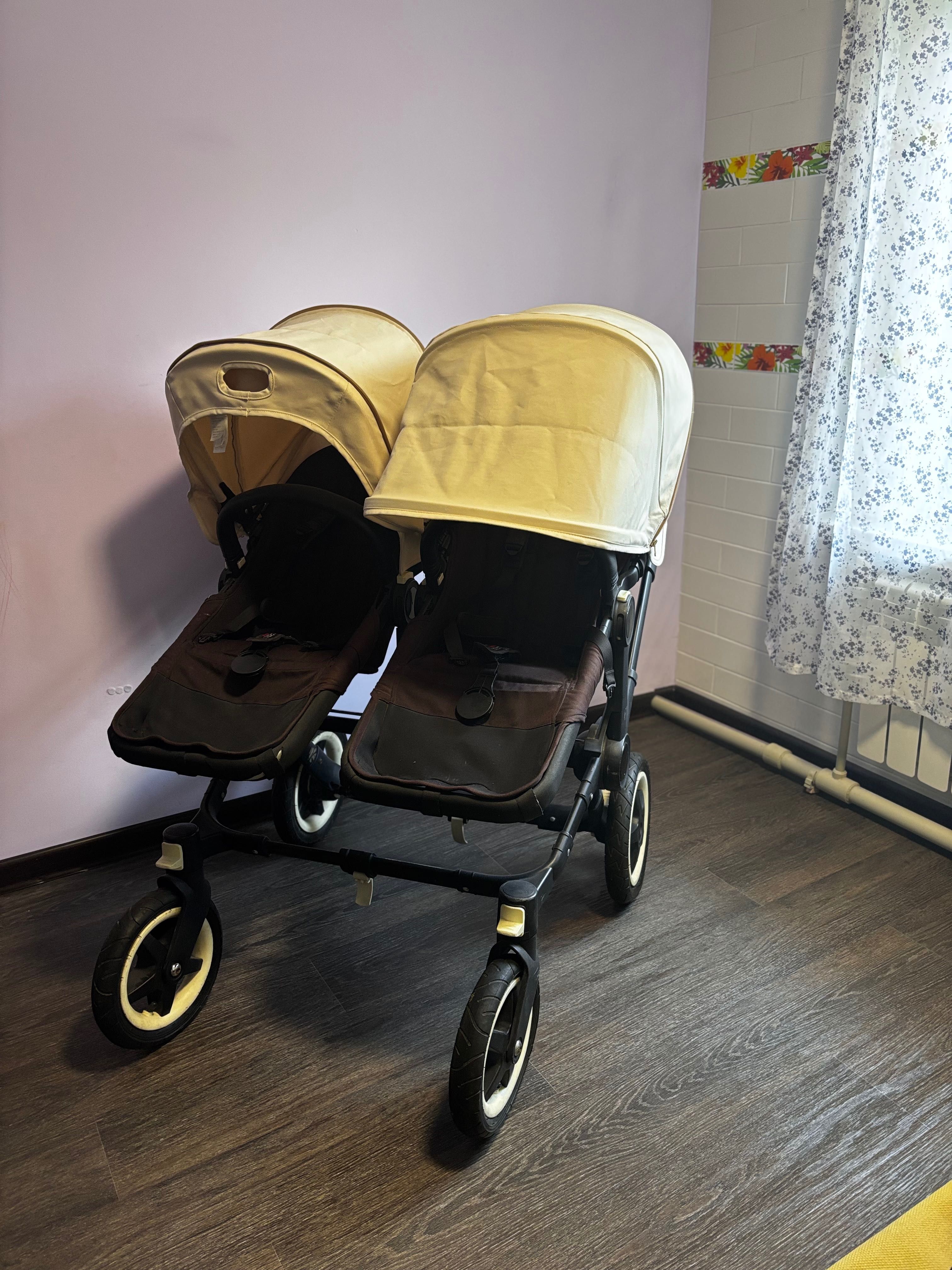Коляска для двойни 2 в1 Bugaboo Twin