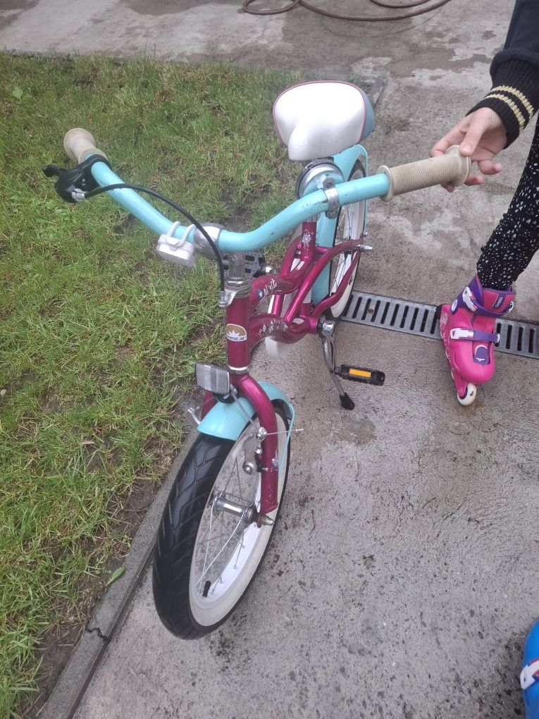 Bicicleta,roti de 16',roz țiclam