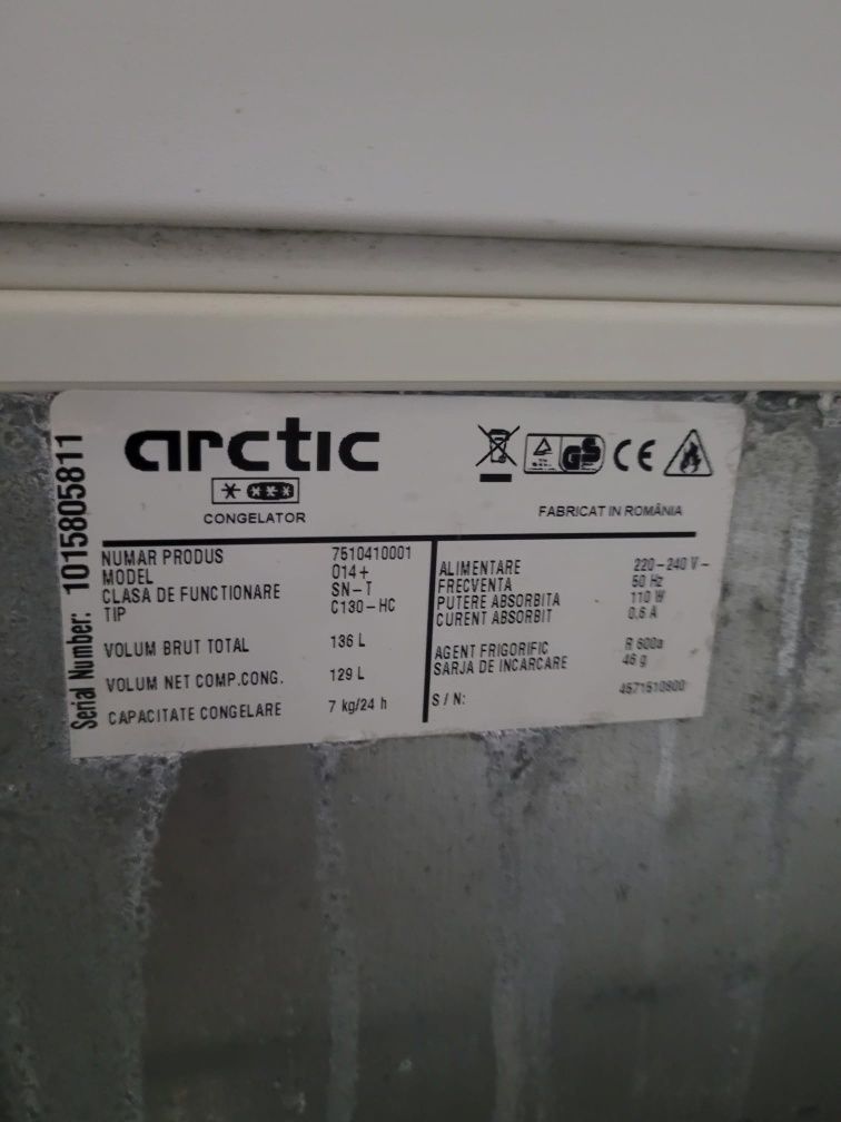 Lada Frigorifica Arctic/Impecabila /Transport